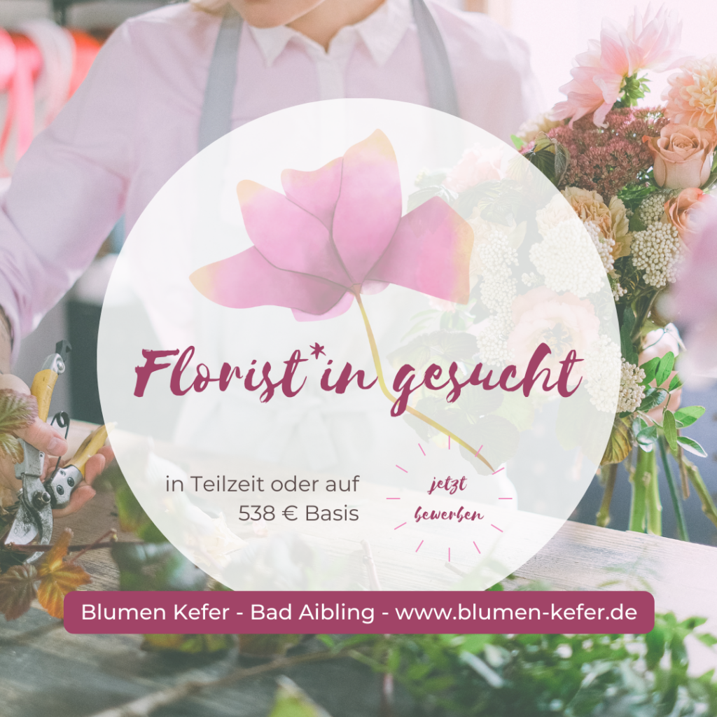 2024 Kefer Floristin gesucht
