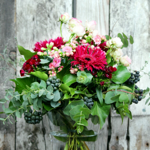 Blumenstrauß in Pink