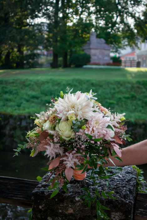 Brautstrauss Vintage Farben