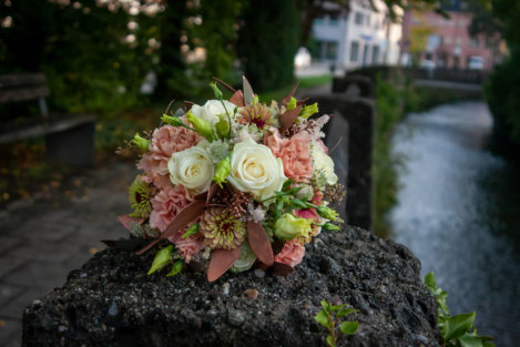 Brautstrauss Zarte Farben