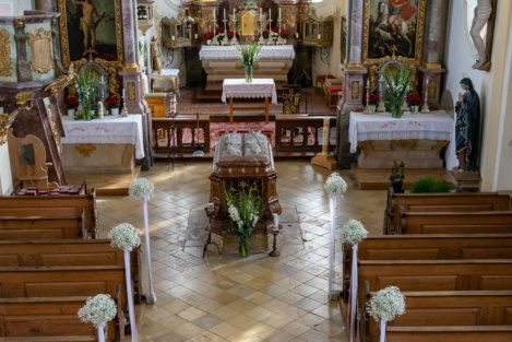 Kirchendeko Hochzeit