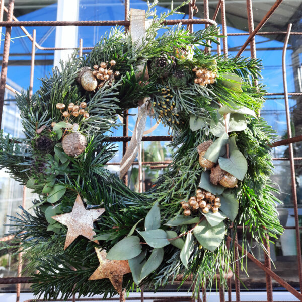 Türkranz mit Sternen Türkranz mit Sternen